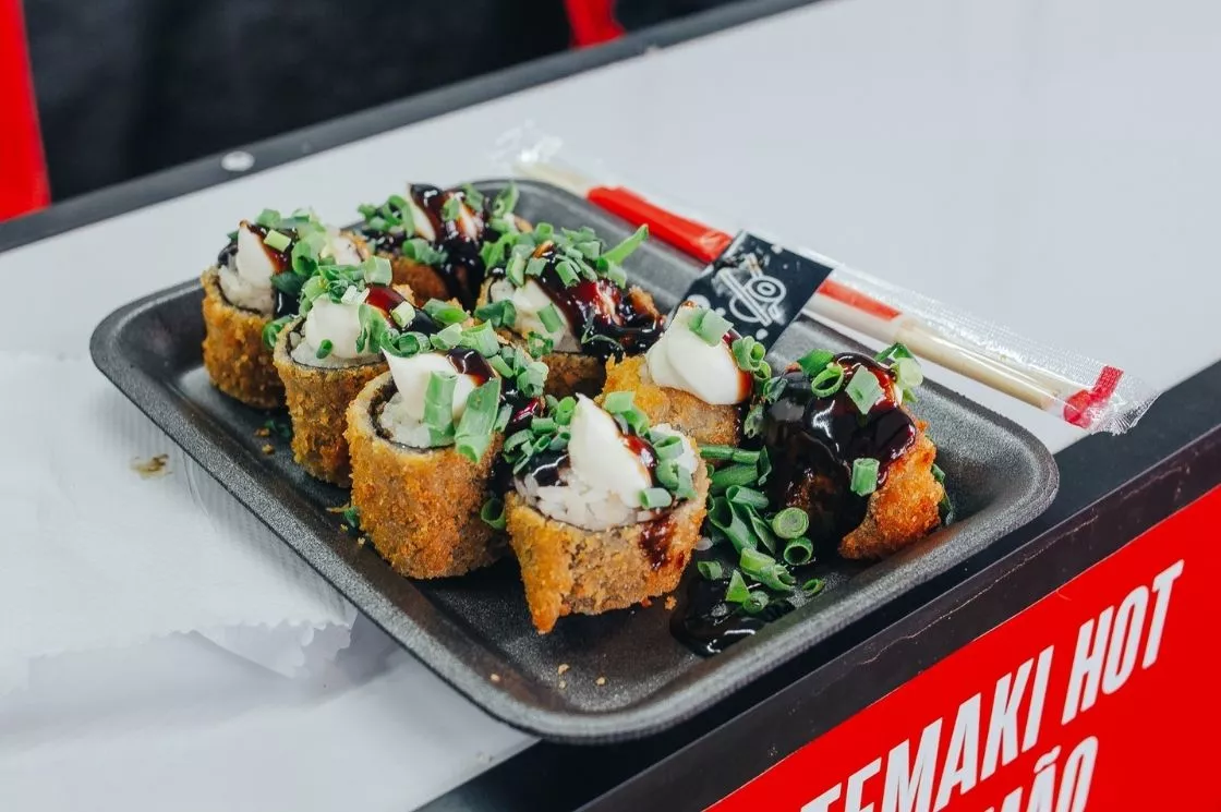 Praça de alimentação da ExpoLondrina